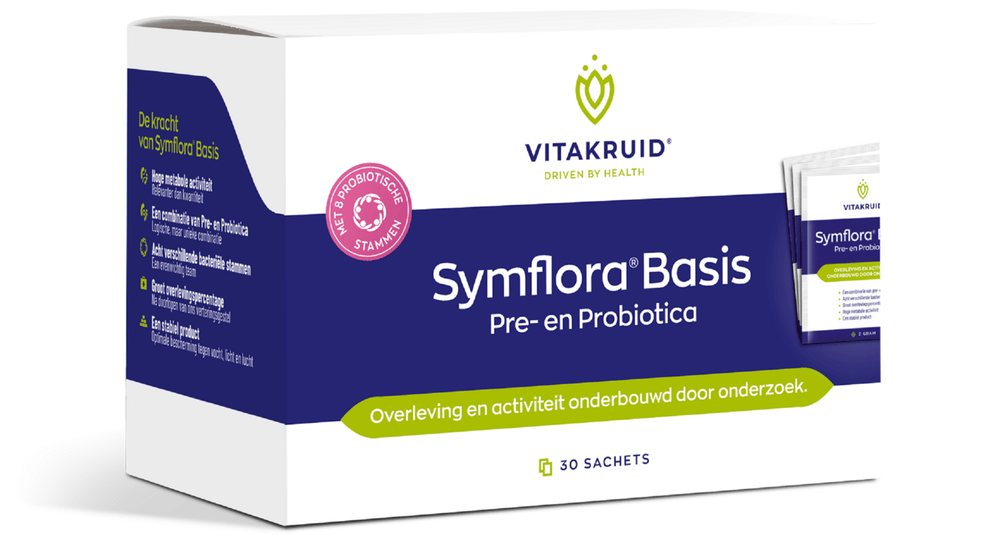 Vitakruid Symflora basis pre- & probiotica 30 sachets