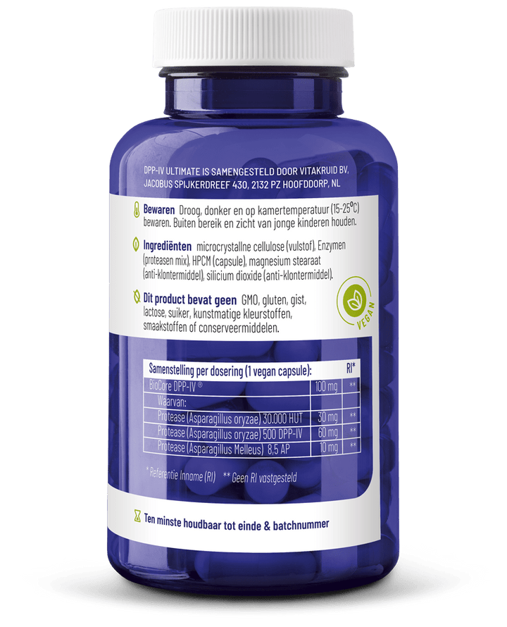 Vitakruid DPP-IV Ultimate 90 90 vegetarische capsules