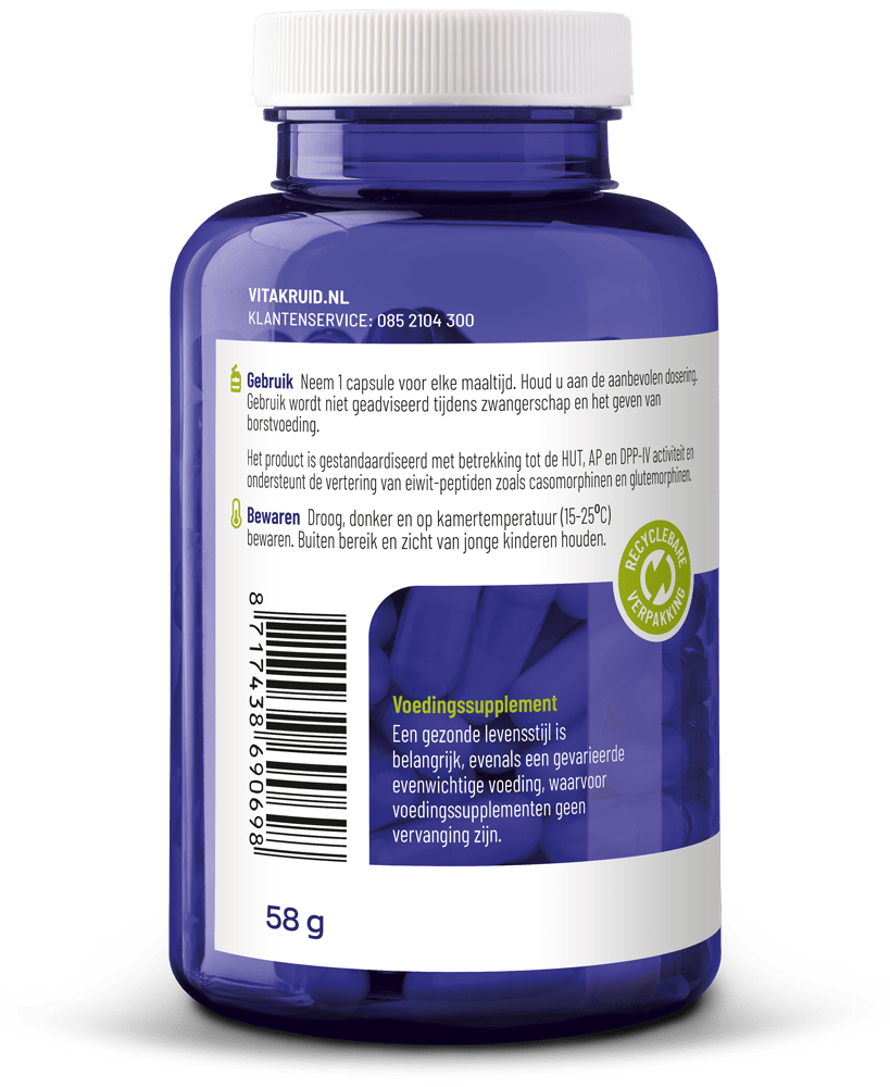 Vitakruid DPP-IV Ultimate 180 180 vegetarische capsules