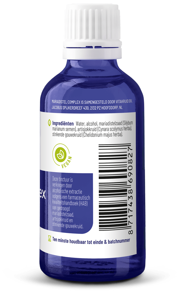 Vitakruid Mariadistel complex tinctuur 50 milliliter