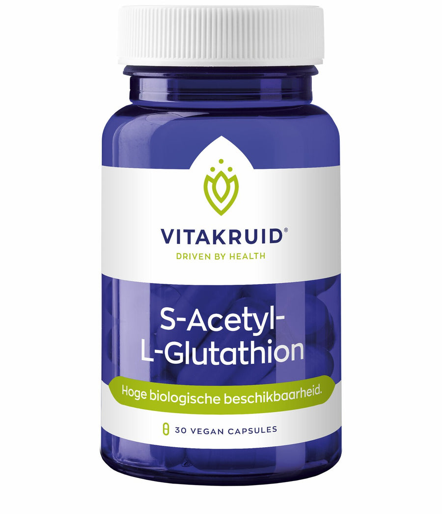 Vitakruid S-Acetyl-L-Glutathion 30 vegetarische capsules