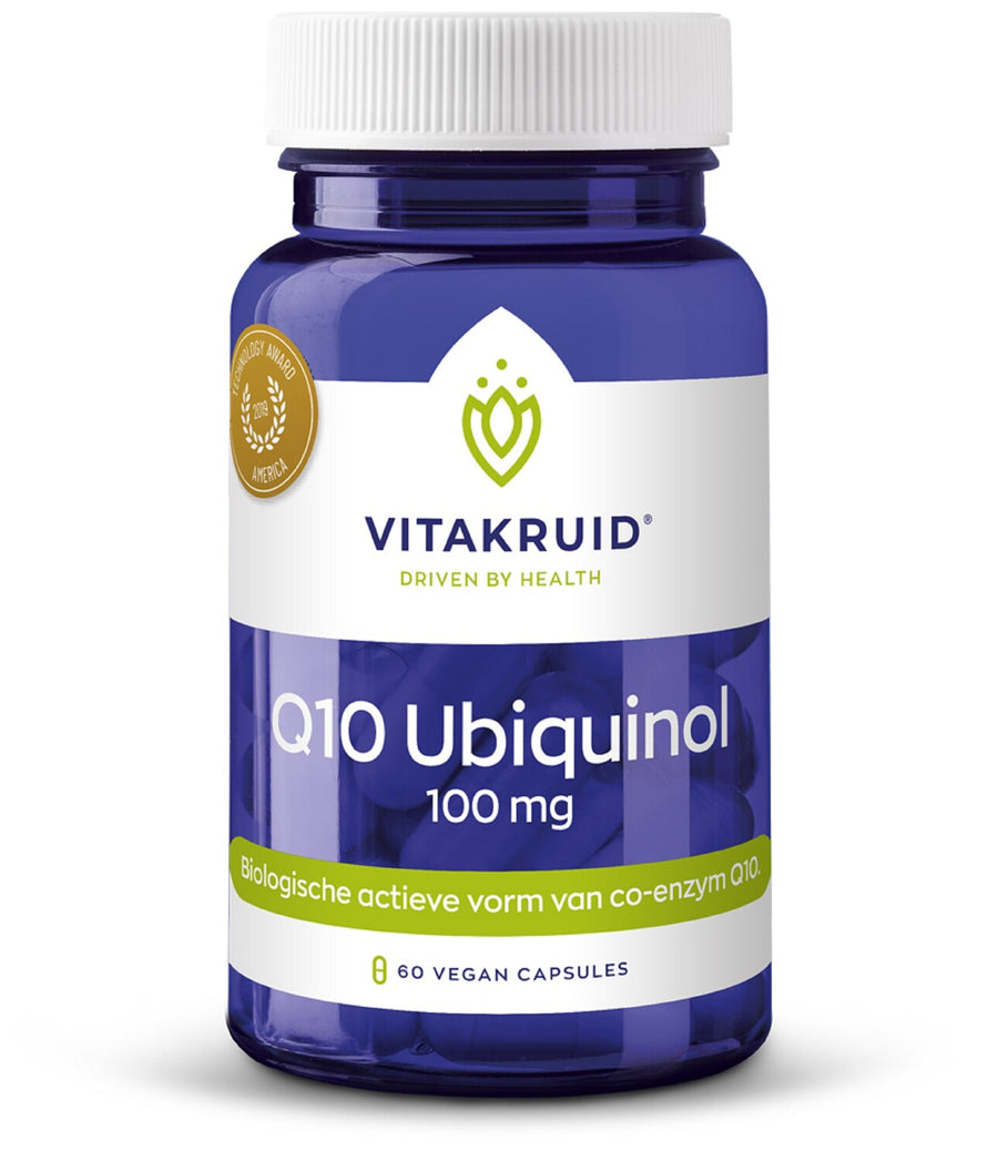 Vitakruid Q10 Ubiquinol 100 mg 60 vegetarische capsules