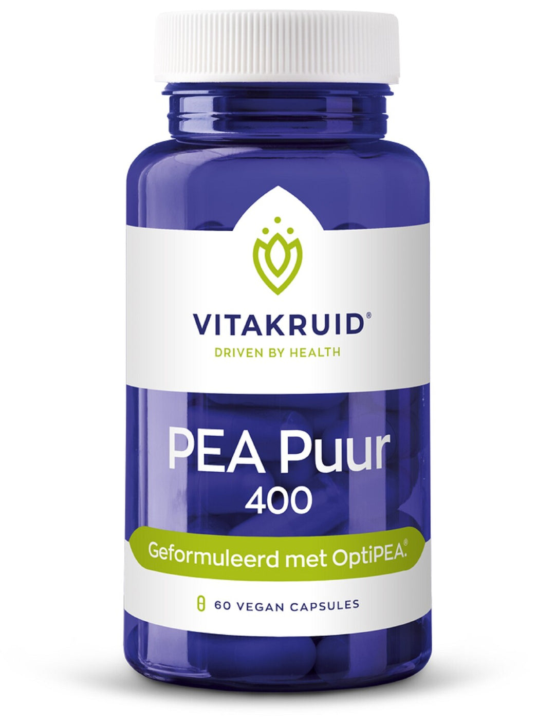 Vitakruid PEA Puur 400 60 vegetarische capsules