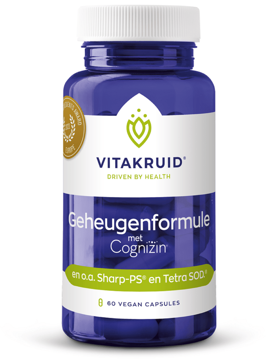 Vitakruid Geheugenformule 60 vegetarische capsules