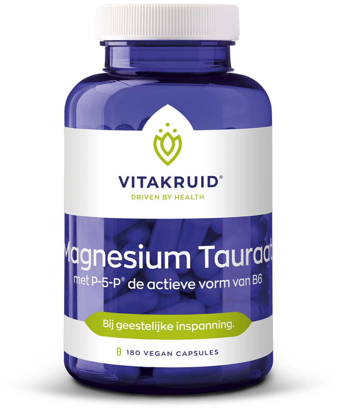 Vitakruid Magnesium tauraat met P-5-P 180 vegetarische capsules