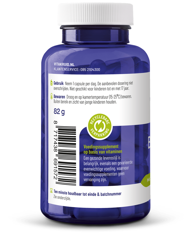 Vitakruid B-Complex actief 90 vegetarische capsules