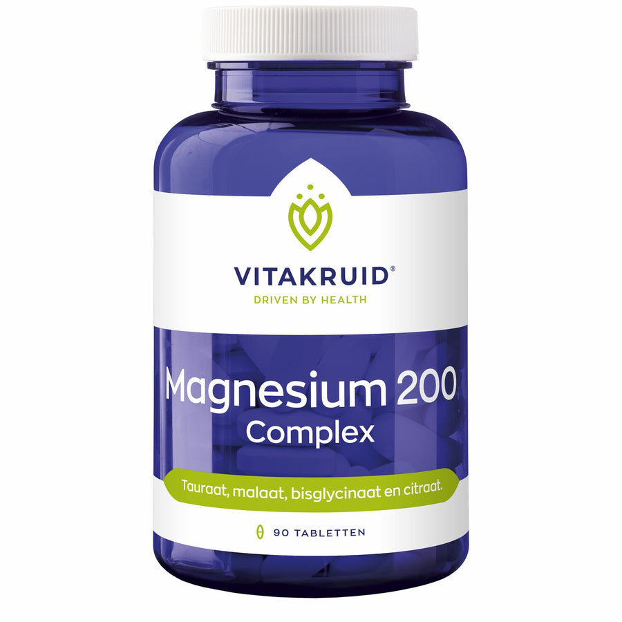 Vitakruid Magnesium 200 complex 90 tabletten