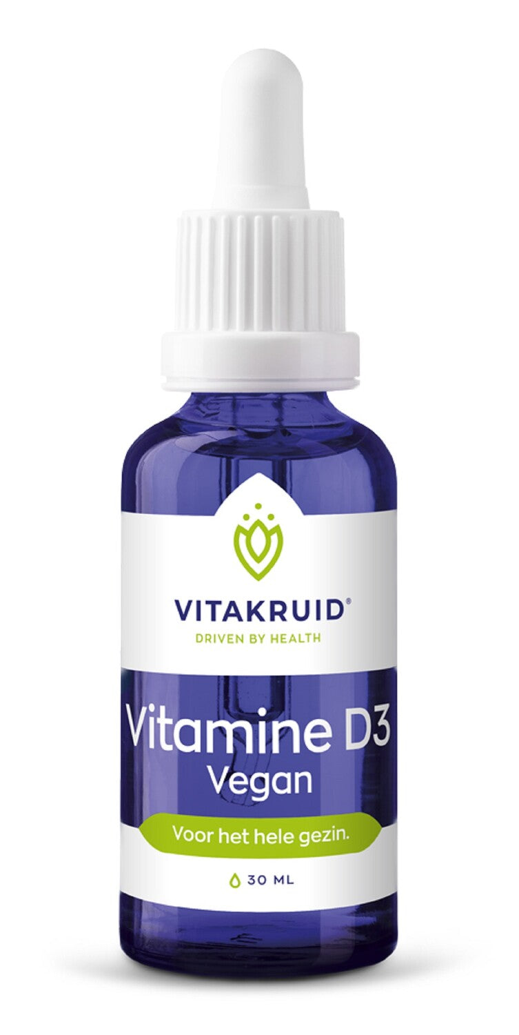 Vitakruid Vitamine D3 vegan druppels 30 milliliter