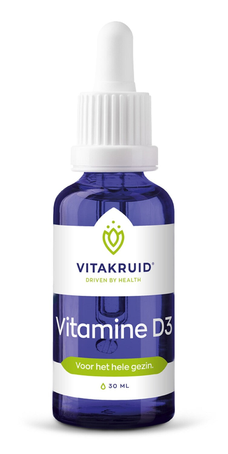 Vitakruid Vitamine D3 druppels 30 milliliter