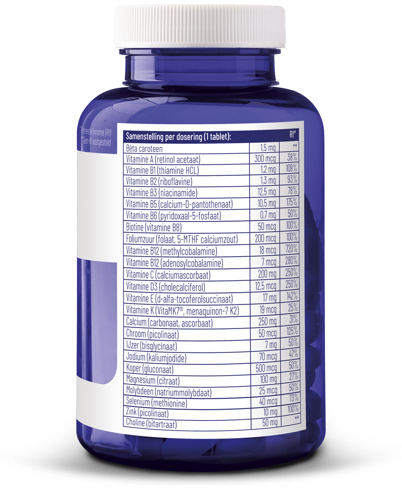 Vitakruid Multi basis 90 tabletten