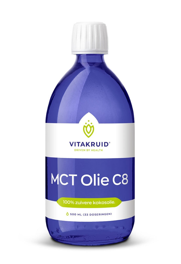 Vitakruid MCT olie C8 500 milliliter