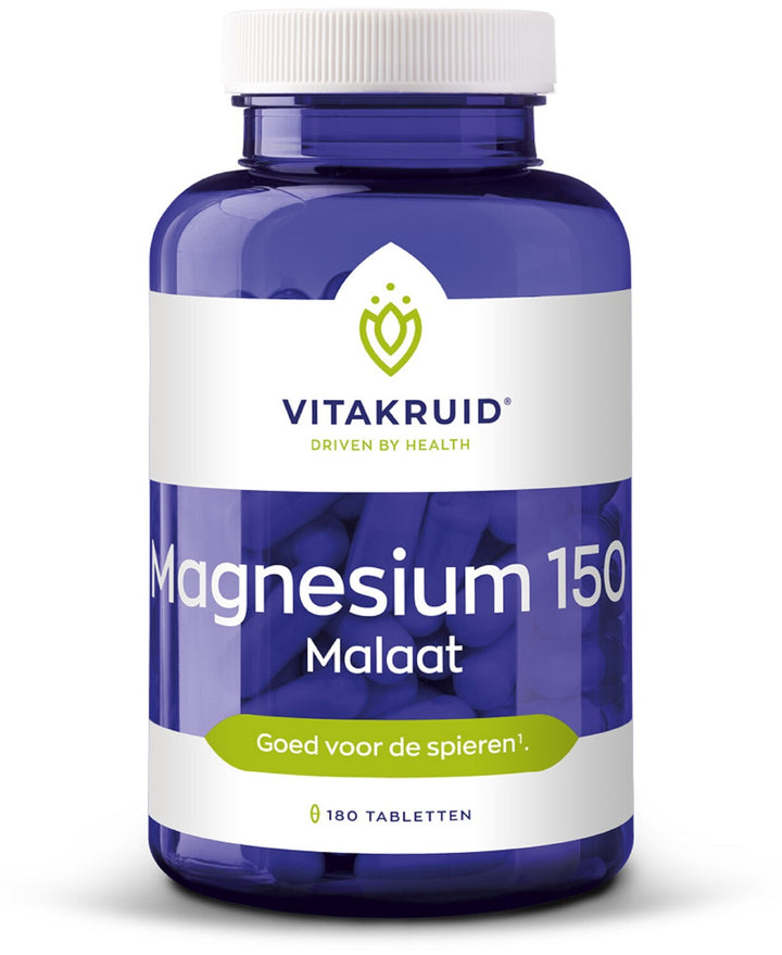 Vitakruid Magnesium 150 malaat 180 tabletten