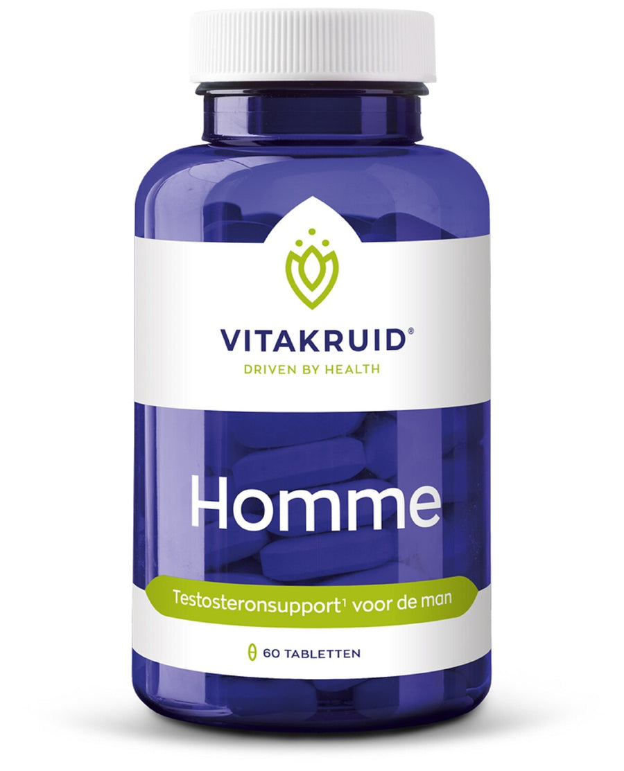 Vitakruid Homme testosteronsupport voor de man 60 tabletten