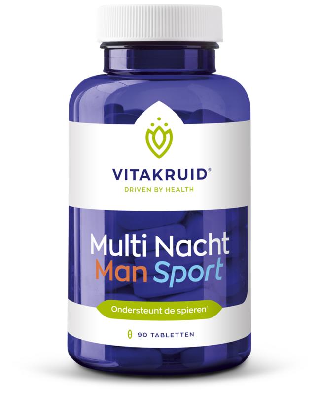 Vitakruid Multi nacht man sport 90 tabletten