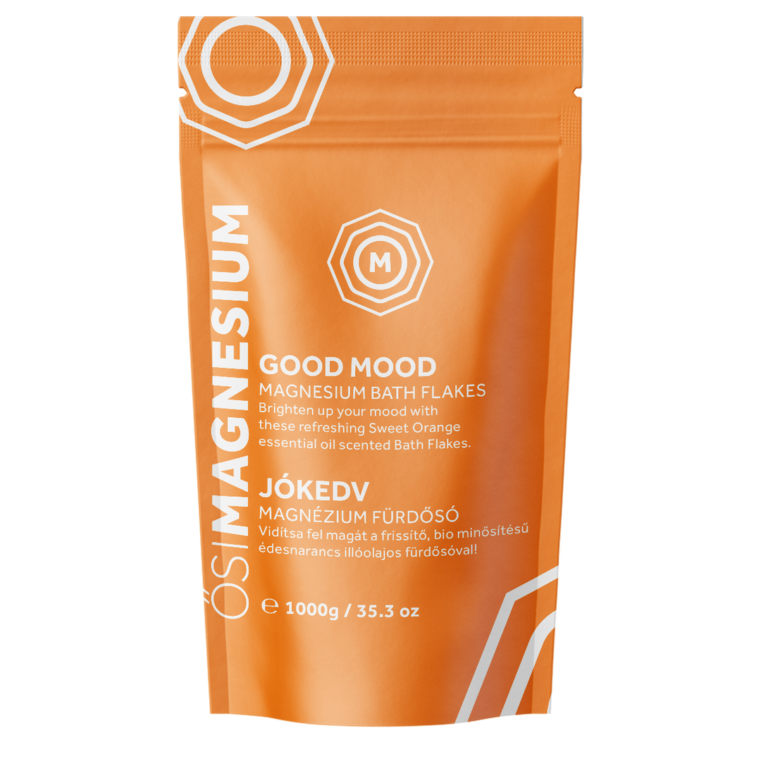 Good Mood Magnesium Bath Flakes Mandarin (OsiMagnesium) 1000gr