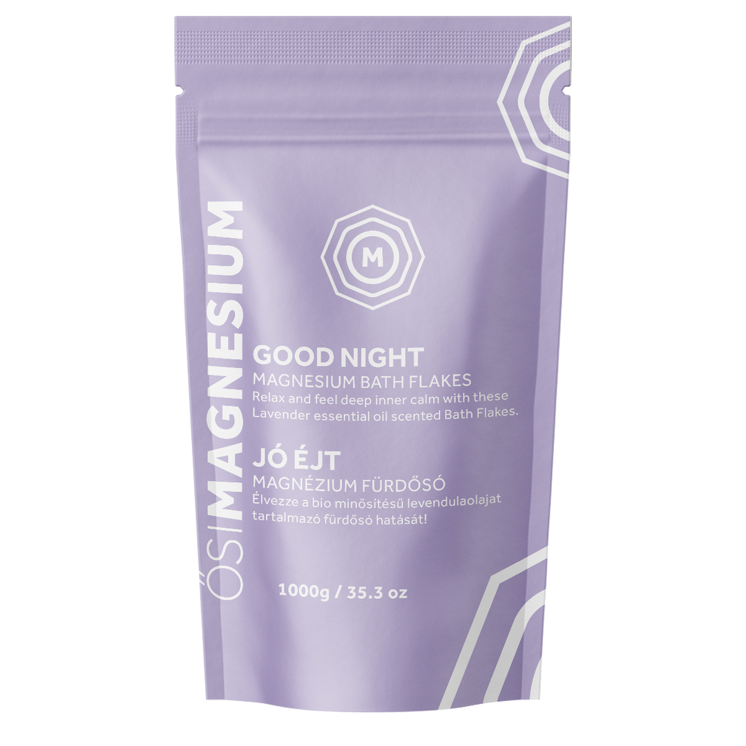 Good Night Magnesium Bath Flakes Lavender (OsiMagnesium) 1000gr