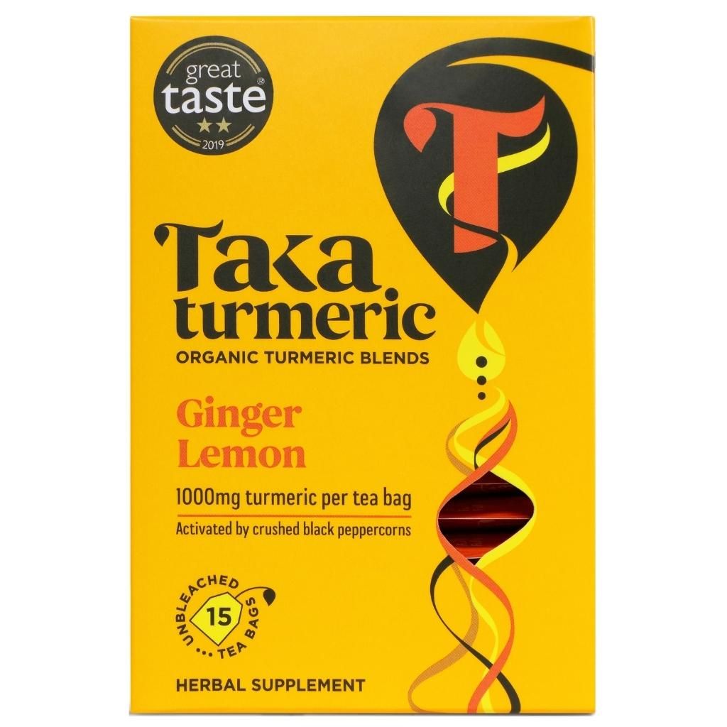 Ginger & Lemon Turmeric Tea Organic